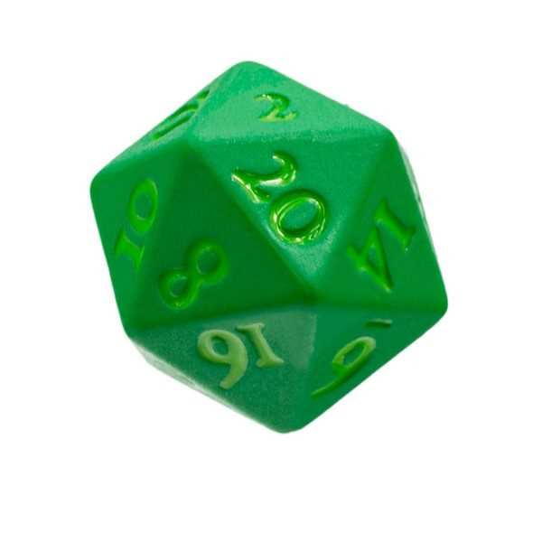 Ultra Pro Vivid Heavy Metal Dice: Green