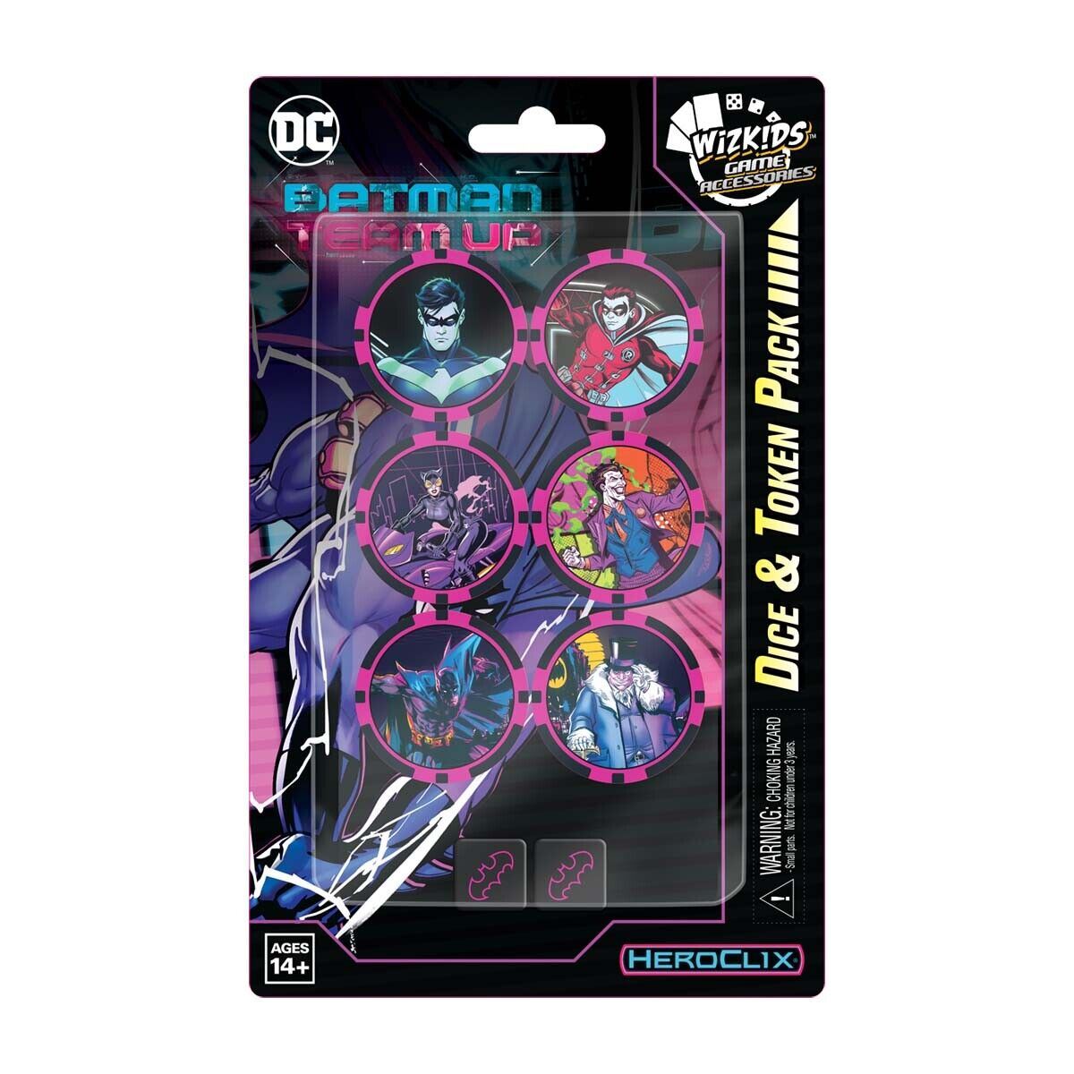 DC HeroClix: Batman Team-Up Dice & Token Pack
