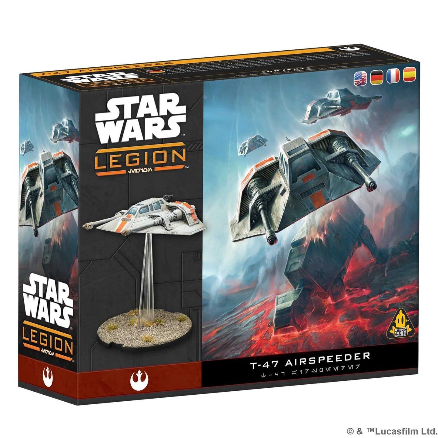 Star Wars: Legion - T-47 Airspeeder Miniatures