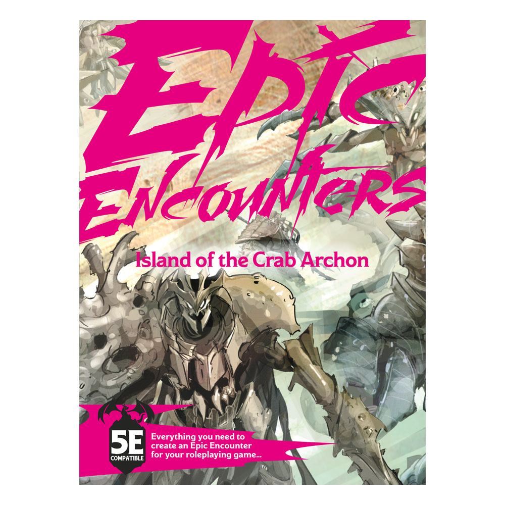 Epic Encounters RPG Board Game Island of the Crab Archon