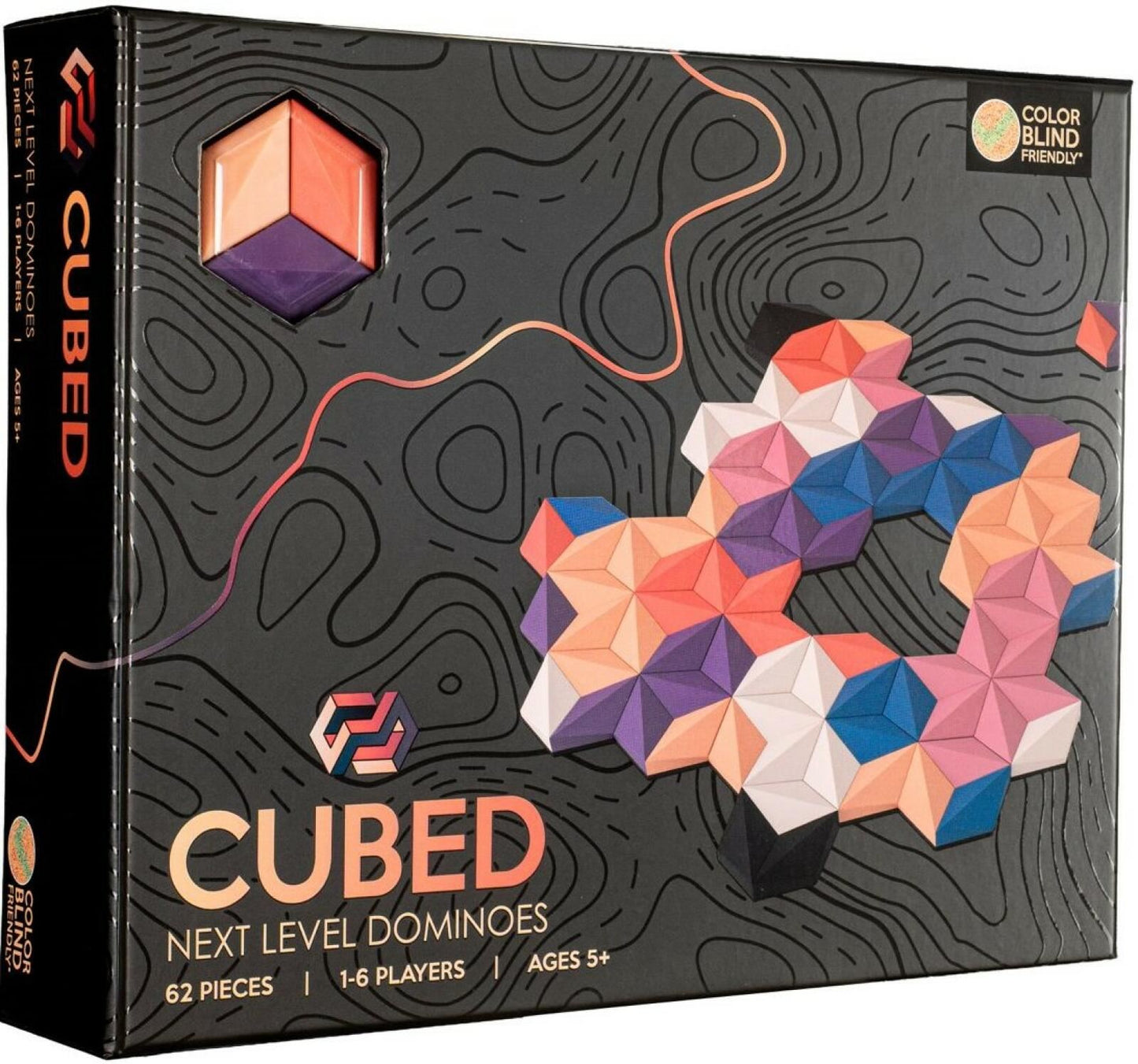 CUBED: Next Level Dominoes Board Game