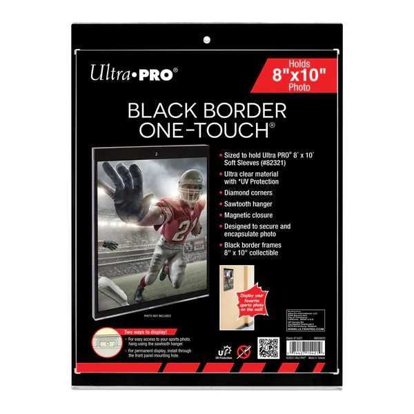 Ultra Pro 8 inch x 10 inch Black Border UV ONE-TOUCH Magnetic Holder