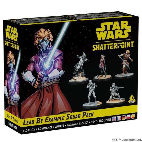 Star Wars: Shatterpoint Lead by Example (Plo Kloon Squad Pack)