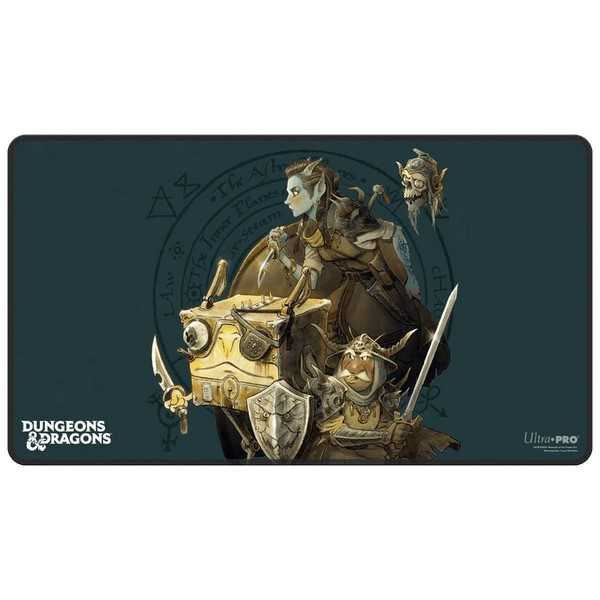 Ultra Pro Planescape: Adventures in the Multiverse Black Stitched Playmat Ft: Alt Cover Artwork v3: D&D