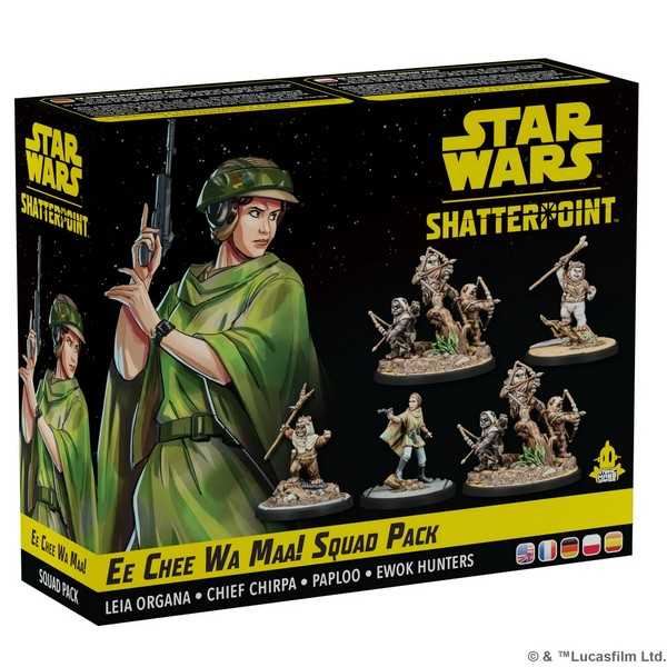 Star Wars: Shatterpoint Ee Chee Wa Maa! (Leia and Ewoks Squad Pack)