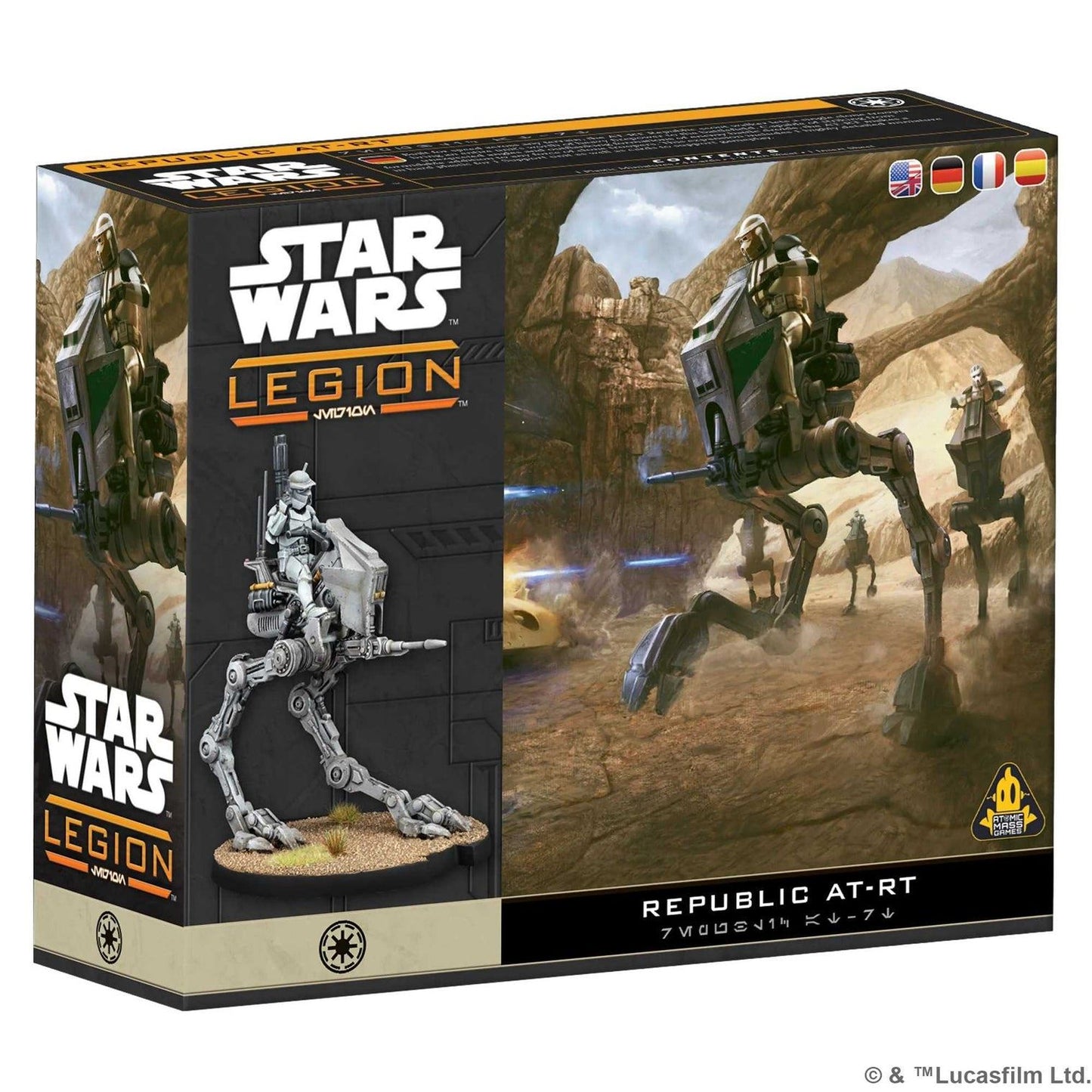 Star Wars: Legion - Republic AT-RT Miniatures