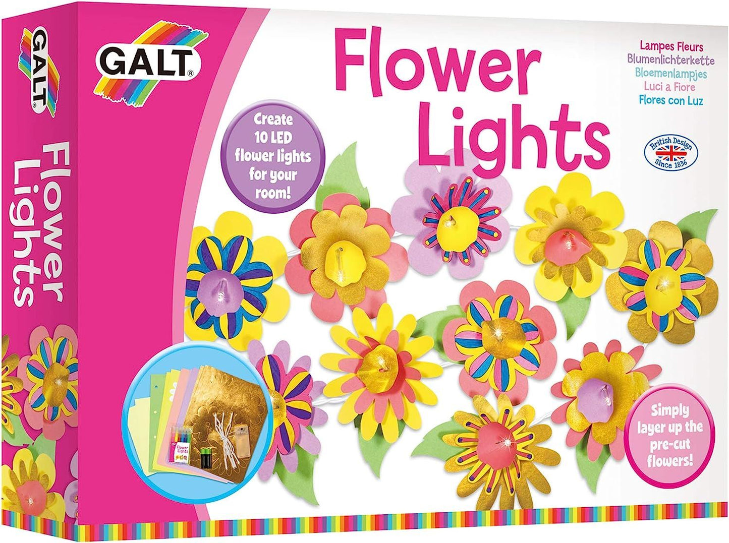Galt Toys - Flower Lights Creative Activity Set
