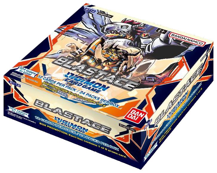 Digimon Card Game: Blast Ace Booster Box BT14 (24 Packs)