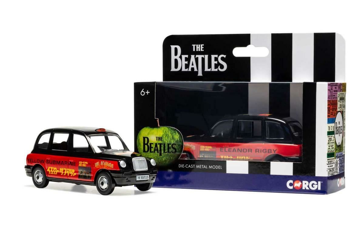 Corgi The Beatles - London Taxi - 'Yellow Submarine' Diecast Model