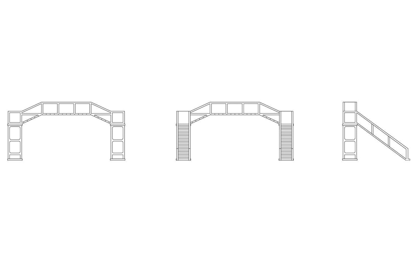 Hornby South Eastern Railway Footbridge
