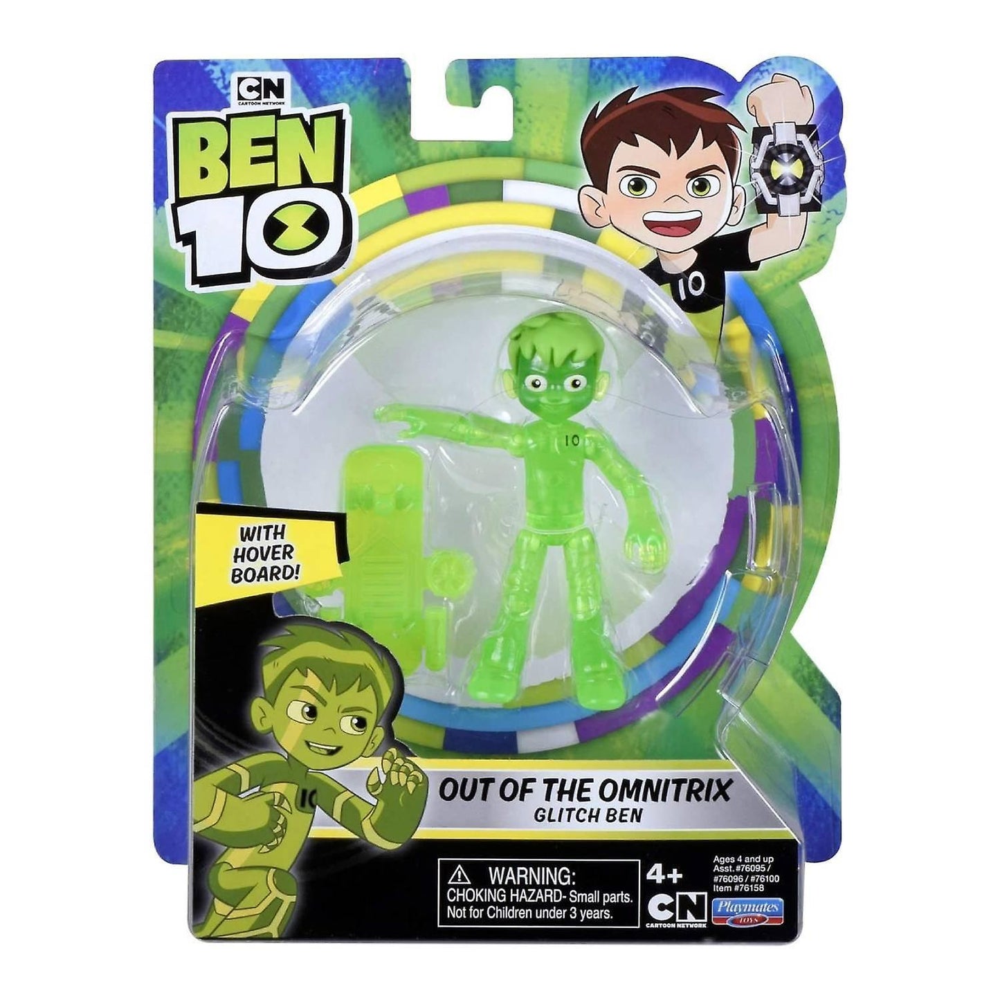 Translucent Glitch (Ben 10) Action Figure