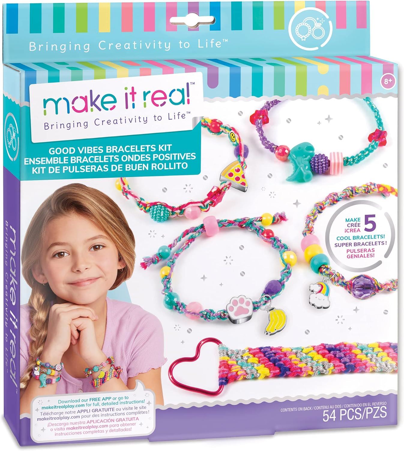Make It Real Good Vibes DIY Bracelets Kit