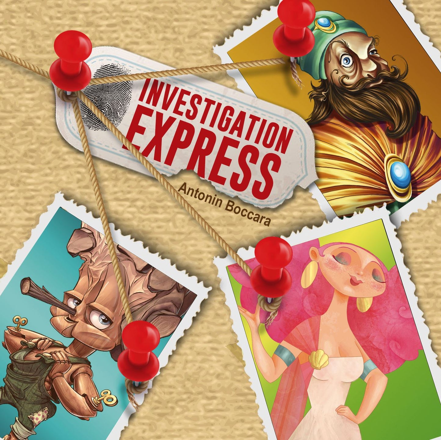 Investigation Express Board Game