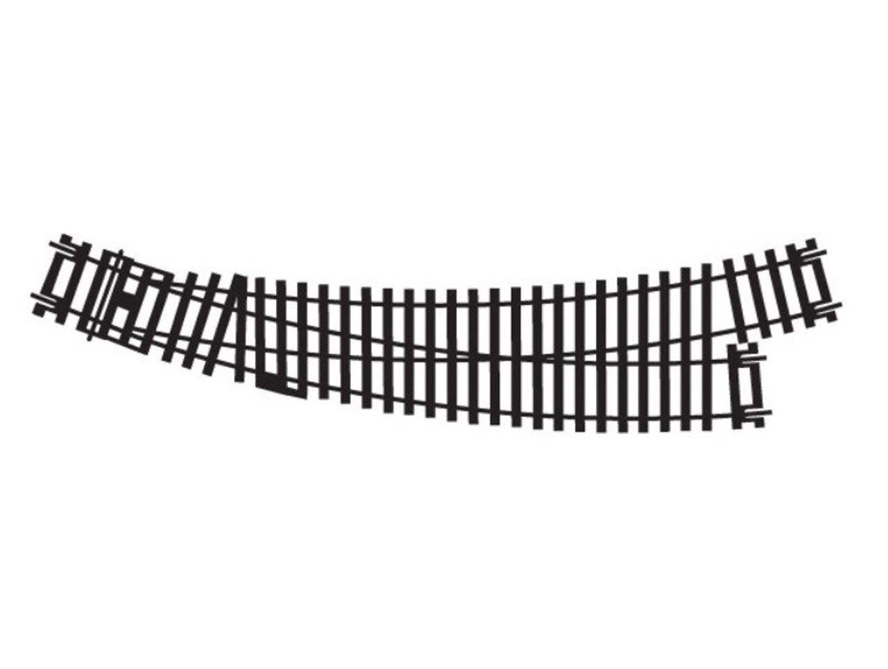 Hornby Left Hand Curved Point
