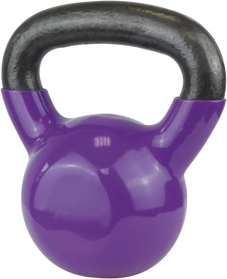 UFE Vinyl Coated Kettlebell 10kg Blue
