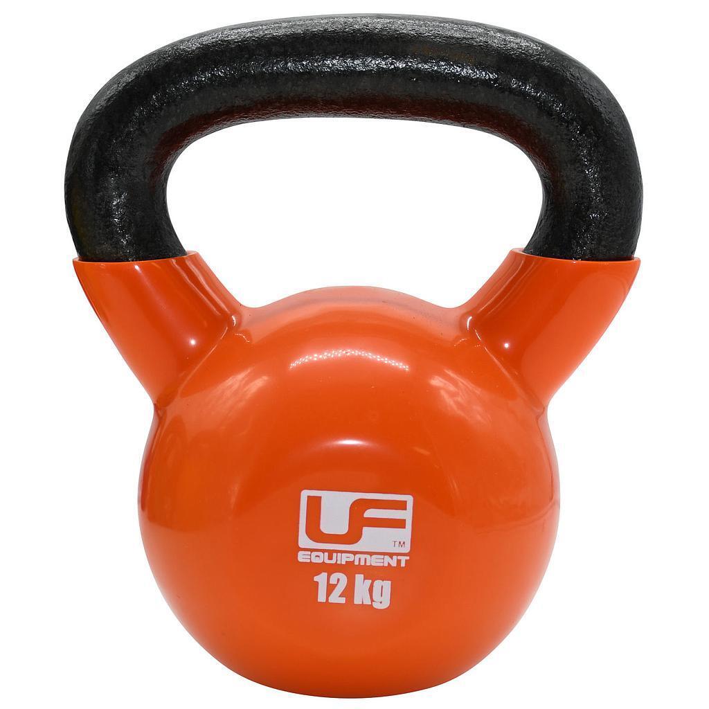 UFE Vinyl Coated Kettlebell 12kg Orange
