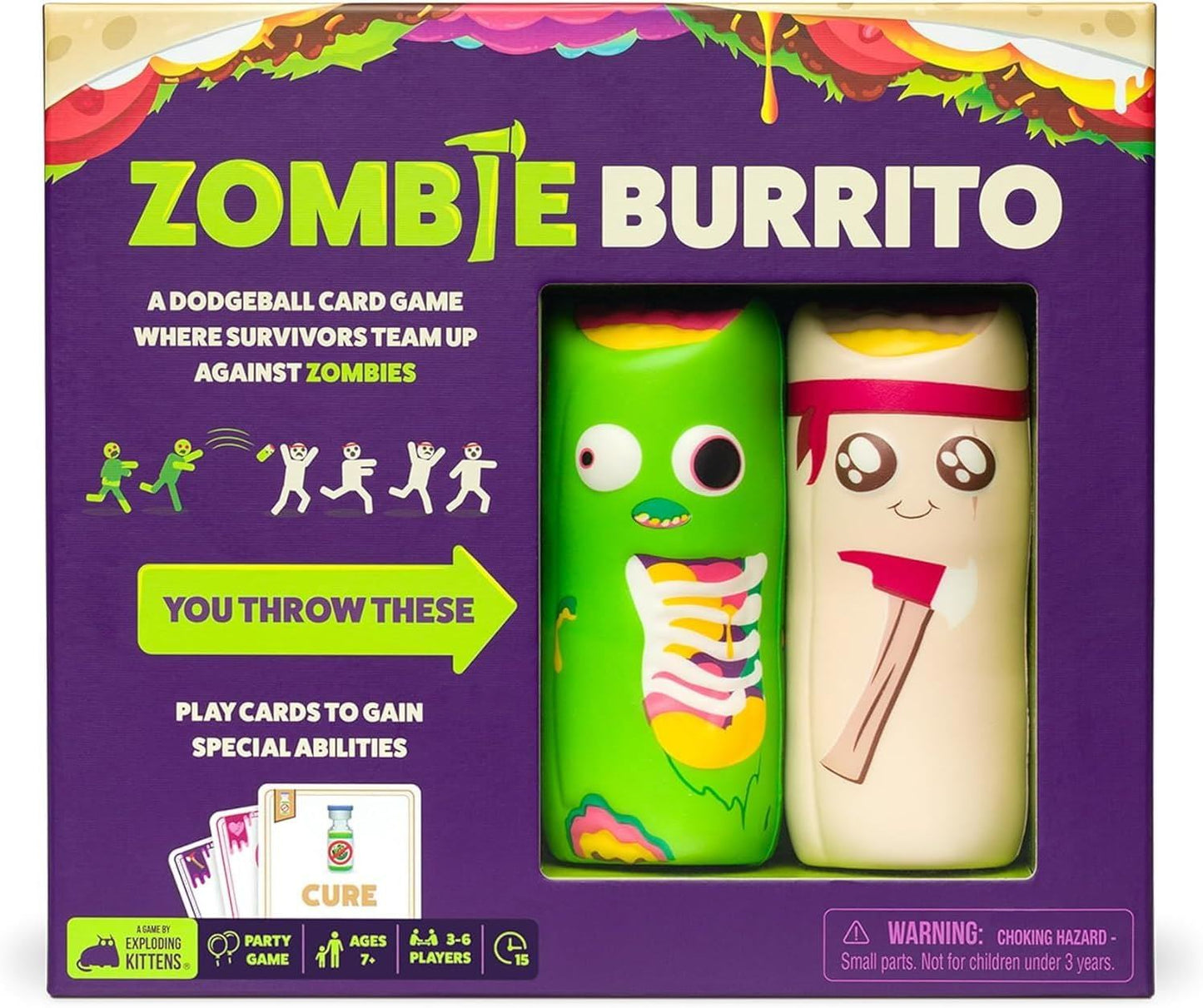 Zombie Burrito Party Card Game