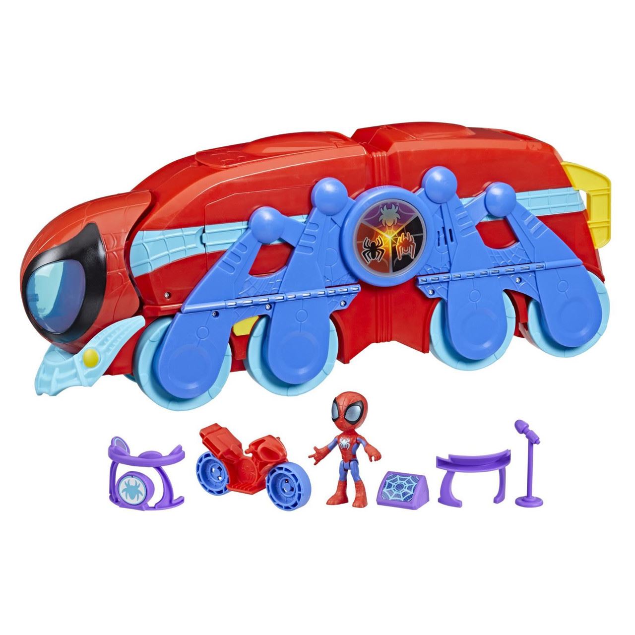 Spidey & Friends Spider Crawl -R 2-in-1 Deluxe Headquarters Playset