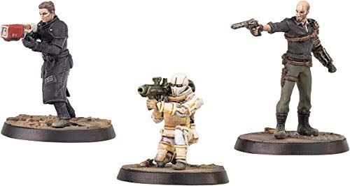 Fallout Wasteland Warfare Institute Covert Operations Miniatures Set