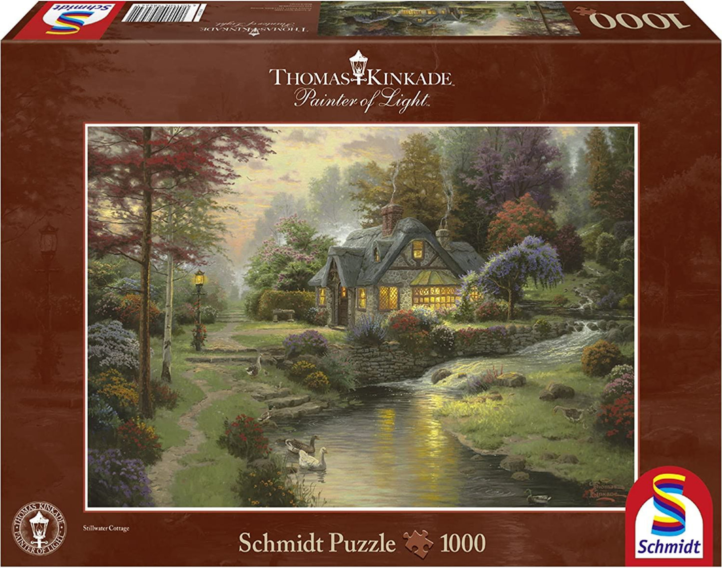 Thomas Kinkade: Stillwater Cottage Jigsaw Puzzle - 1000 Pieces