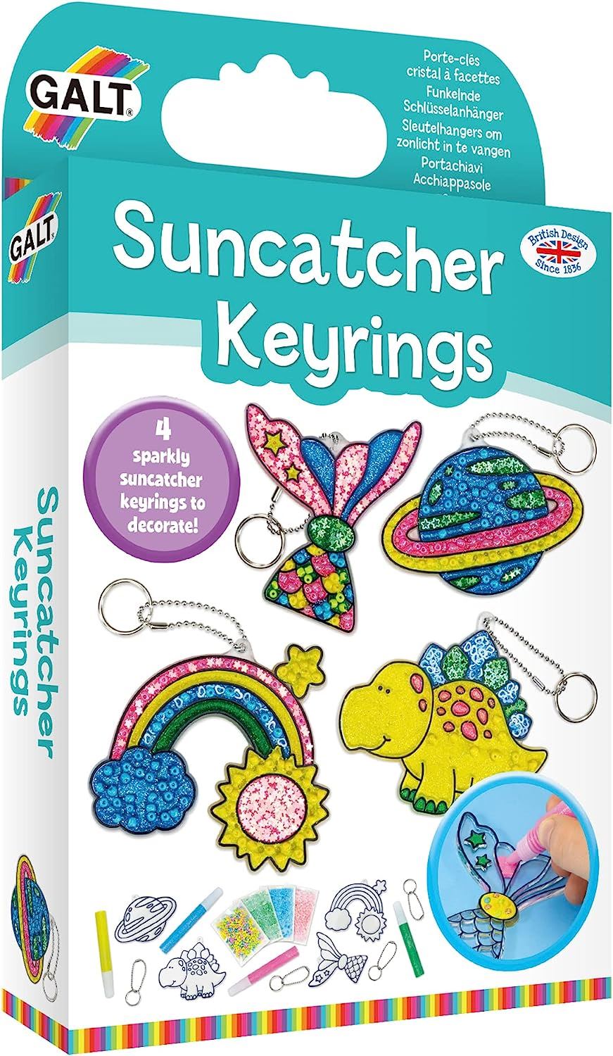 Galt Toys - Suncatcher Keyrings Craft Kit