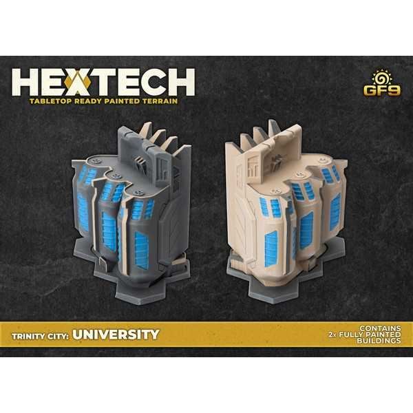 Hextech: Trinity City University (Battletech Compatible Terrain)