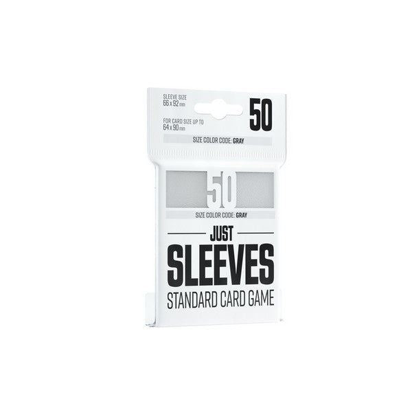Gamegenic 50 Just Sleeves: Standard Card Game White