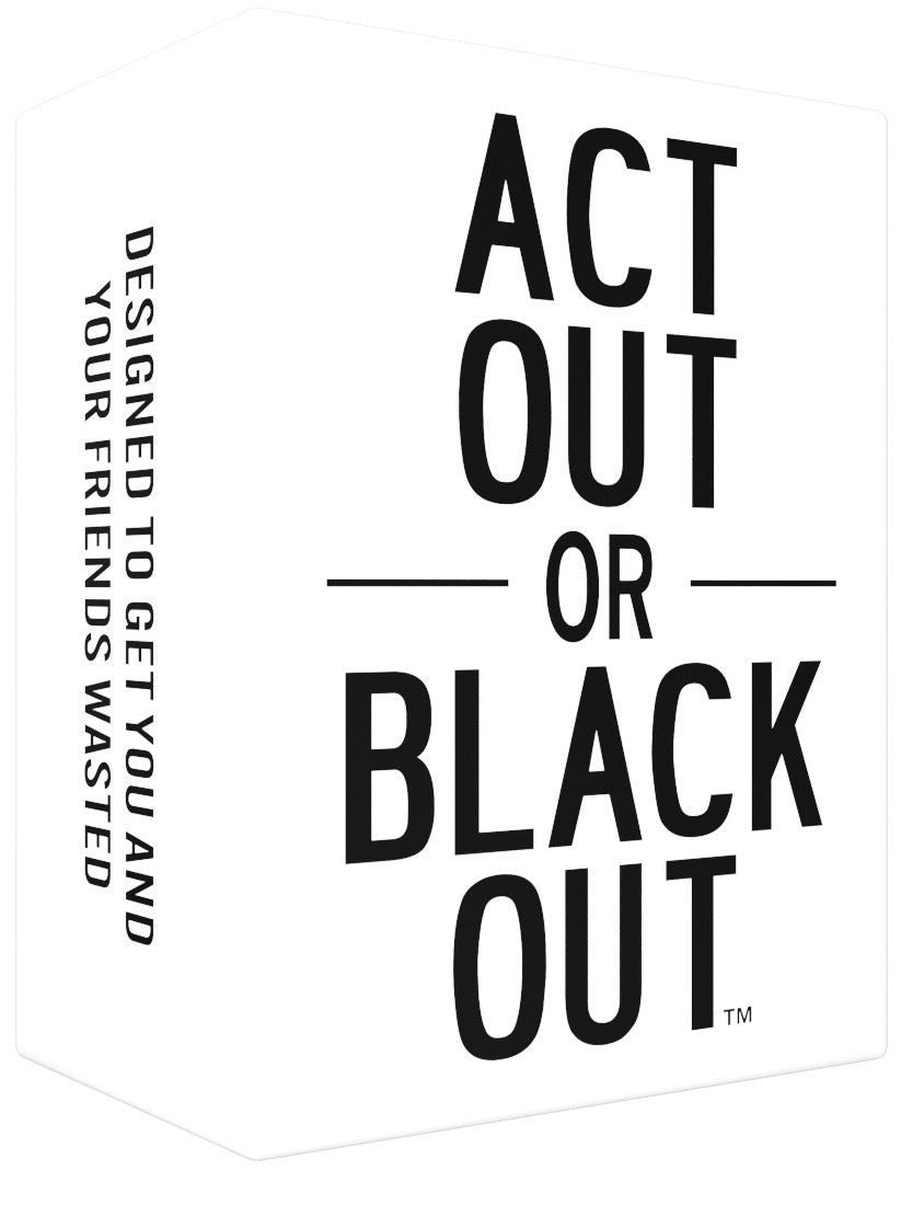 Do or Drink Act Out Or Blackout Party Game