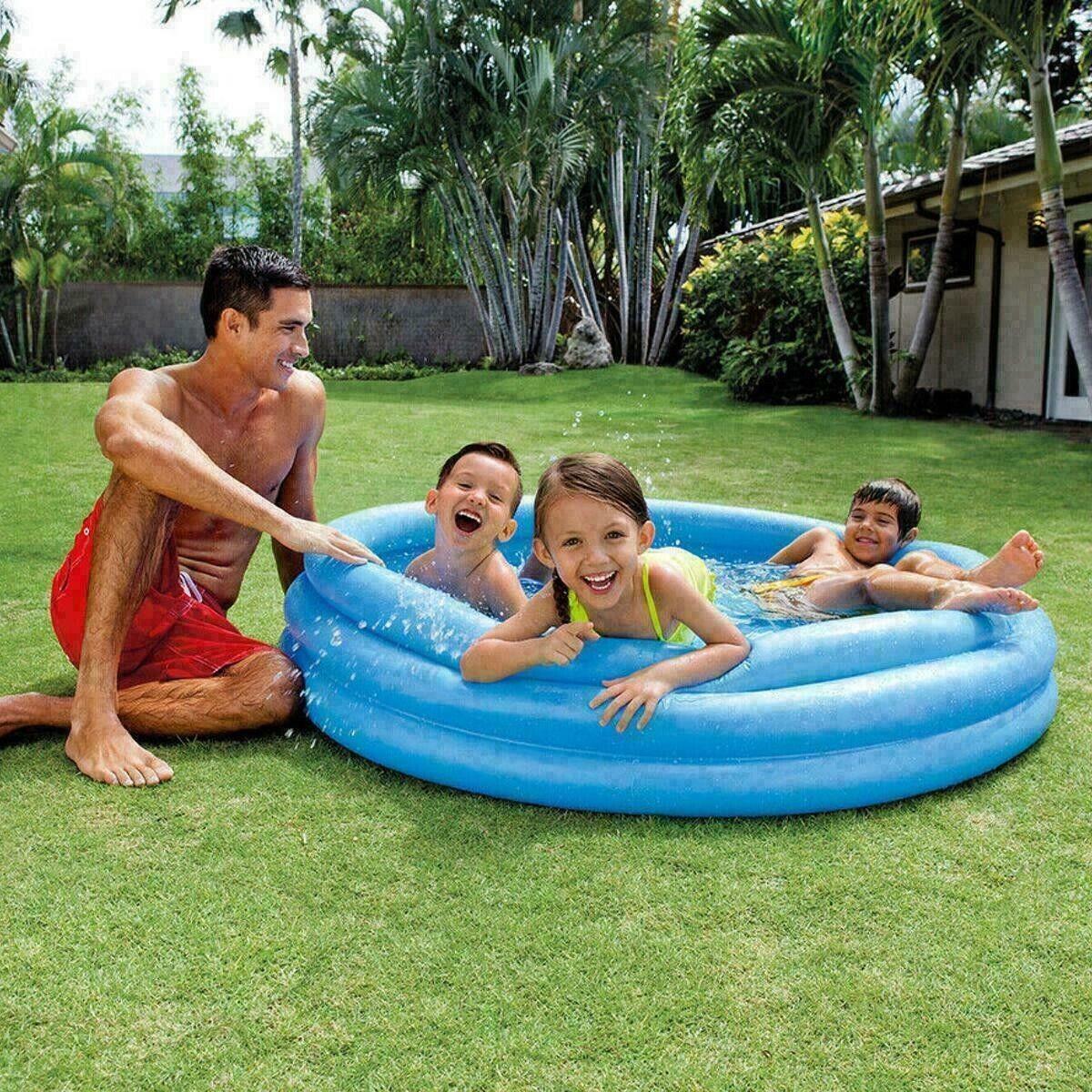 Paddling Pool Three Rings 114cm x 25cm