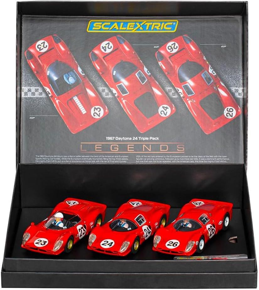 Scalextric 1967 Daytona 24 Triple Car Pack