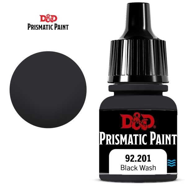 D&D Prismatic Paint (W1) Black Wash 92.201