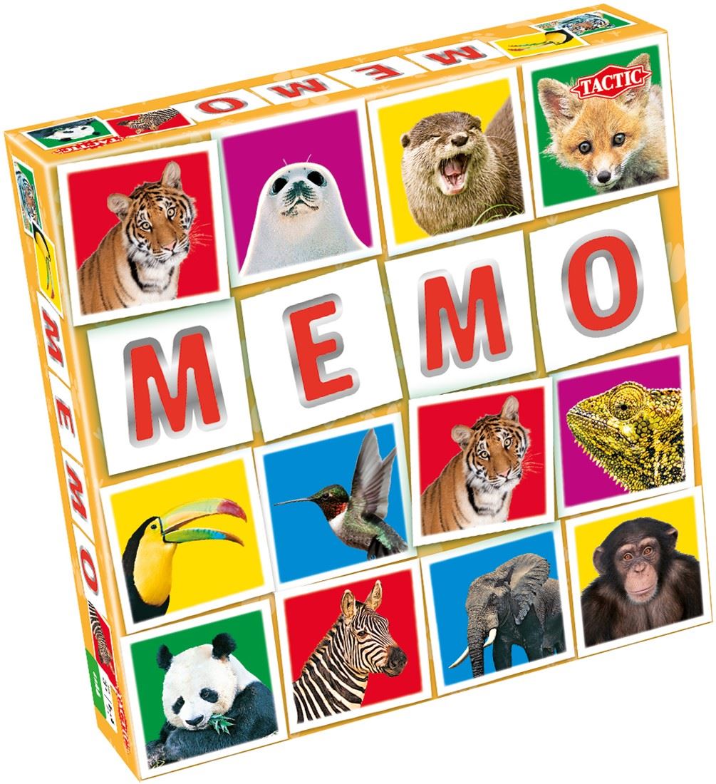 Memo Wild Animals Wildlife Game