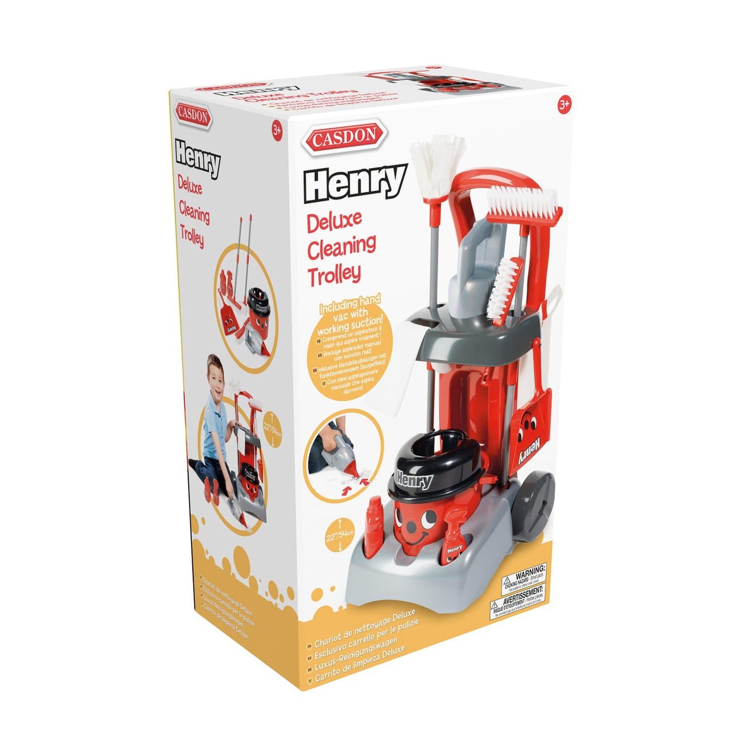 Deluxe Henry Cleaning Trolley Playset
