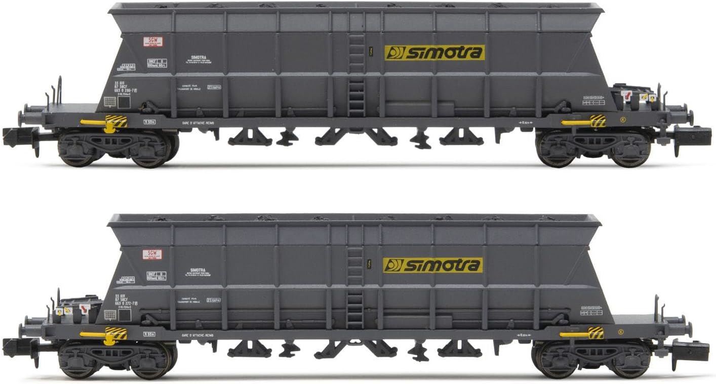 Arnold SNCF 2-unit Pack 4-axle Coal Hopper Wagons Faoos SIMOTRA