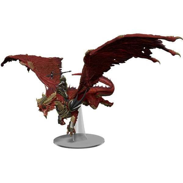 Dungeons & Dragons Icons of the Realms Miniature Kansaldi on Red Dragon Dragonlance Shadow of the Dragon Queen