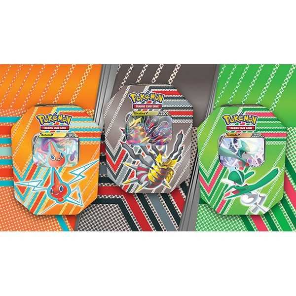 Pokemon TCG: Hidden Potential Tins - Gallade V/Giratina V/Rotom V (One At Random)