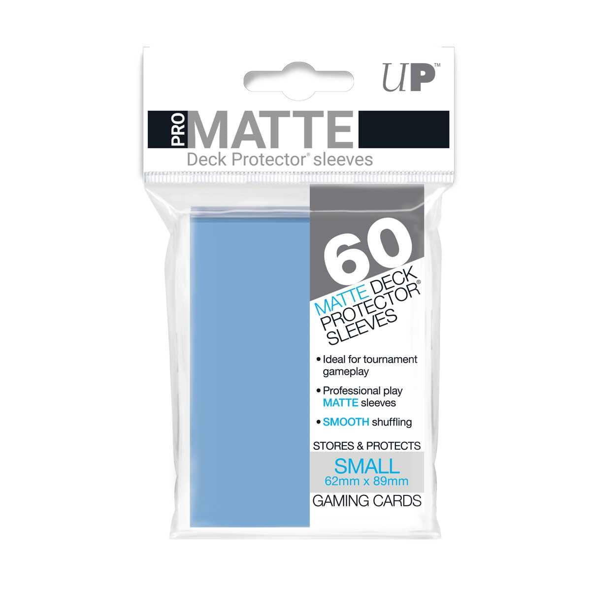Ultra Pro Matte 60 Small Deck Protectors - Light Blue