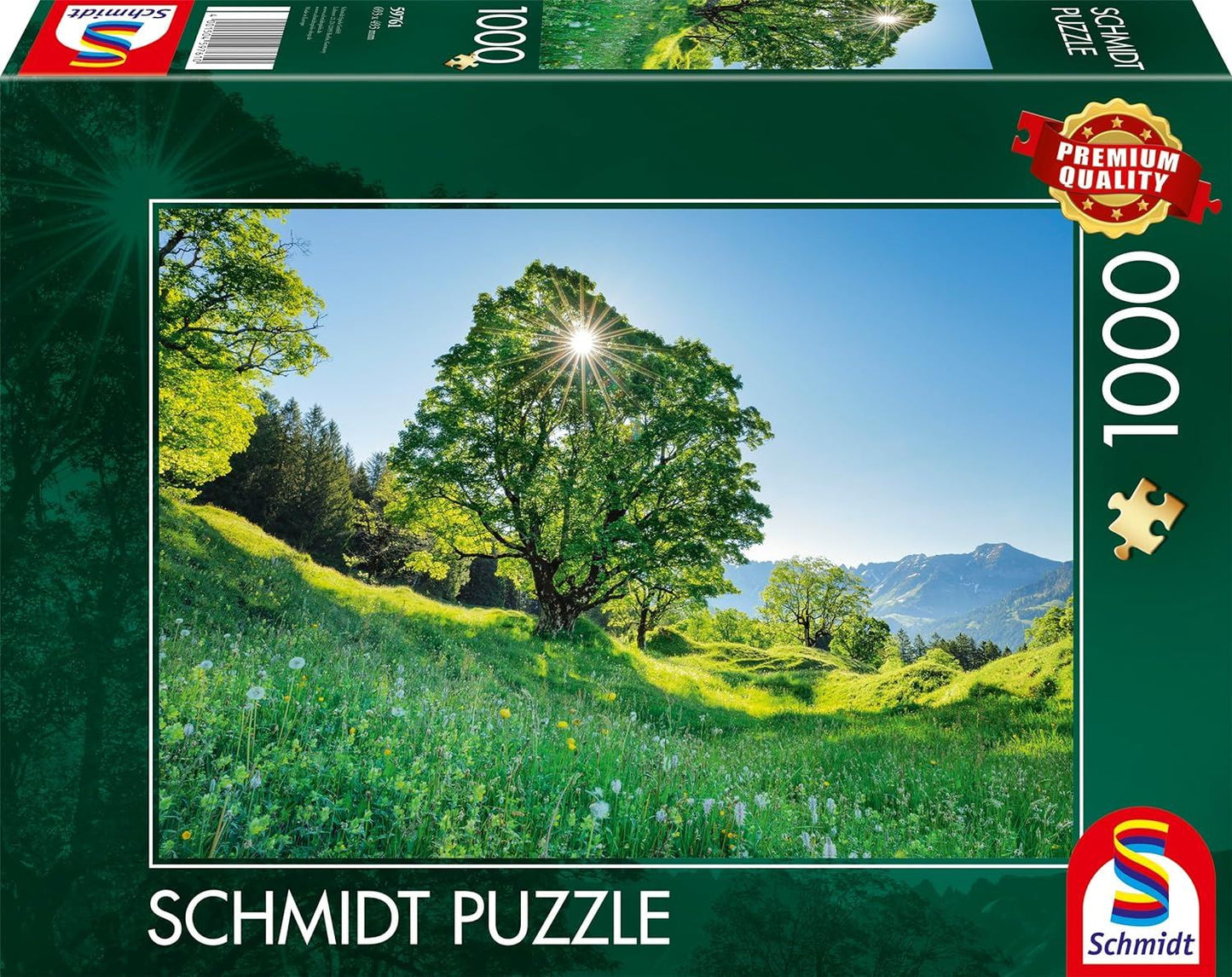 Schmidt Sycamore Maple in the Sunlight 1000 Piece Jigsaw Puzzle