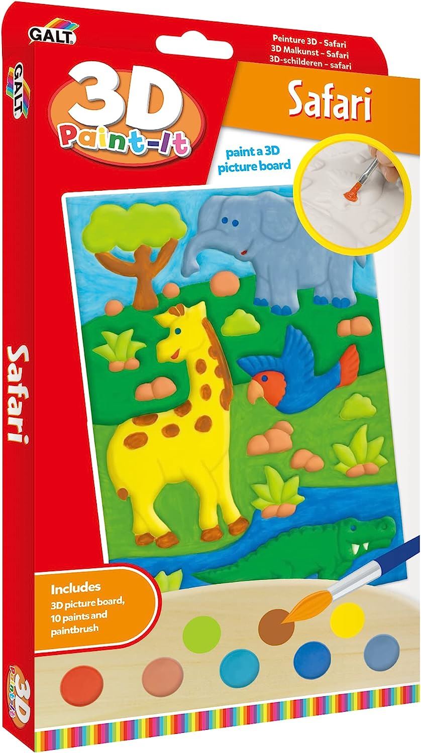 Galt Toys - 3D Paint-It Safari Craft Kit