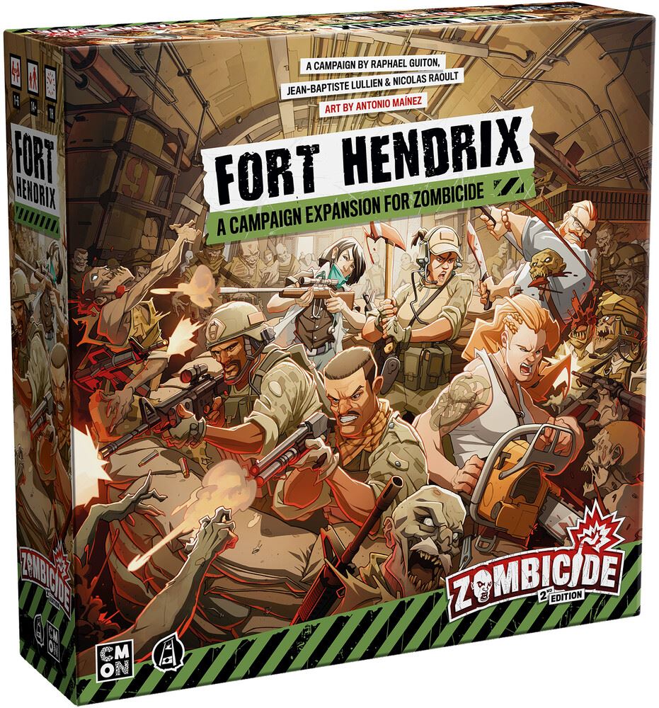 Zombicide 2nd Edition Fort Hendrix Expansion Board Game