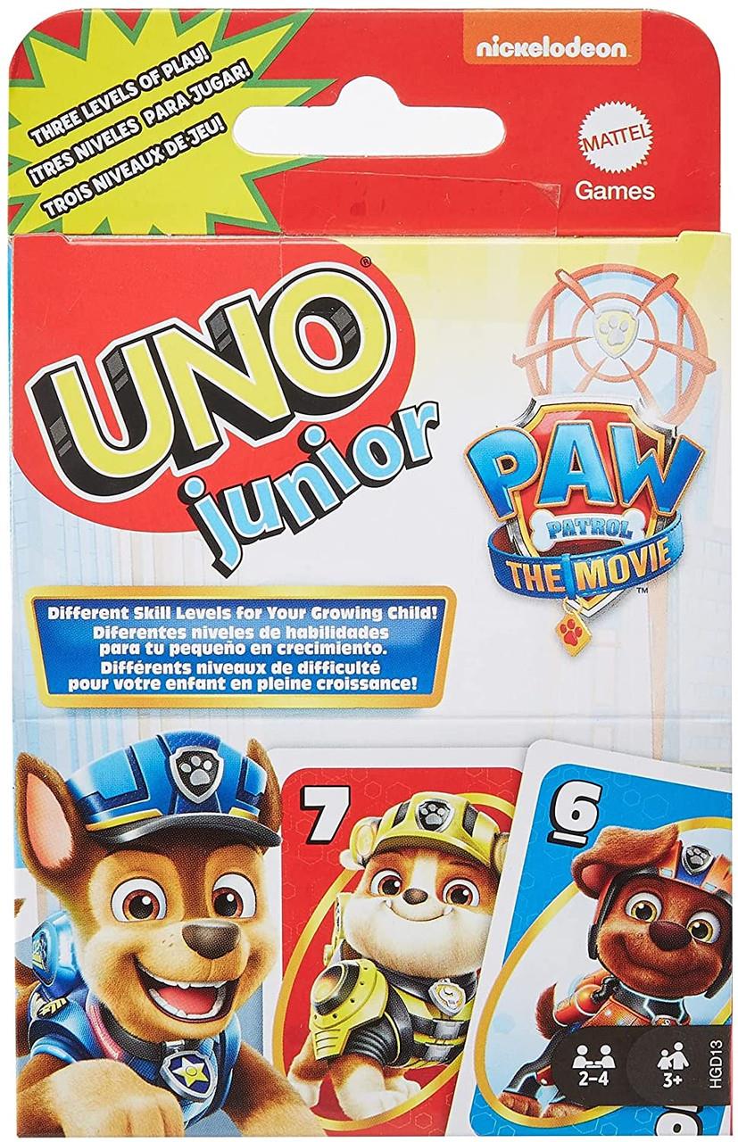 UNO Junior Paw Patrol The Movie Card Game