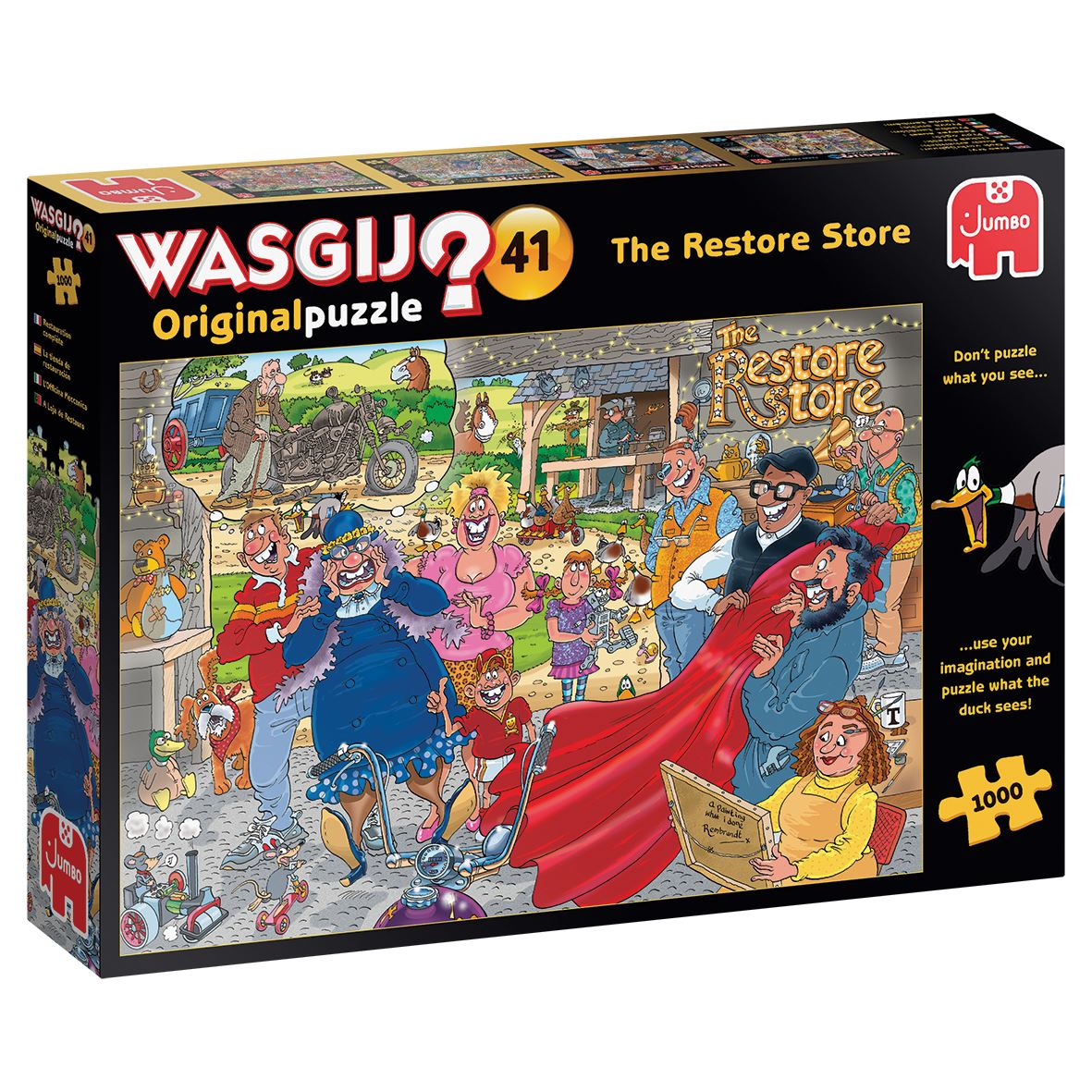 Jumbo Wasgij Original 41 - Restore Store! Jigsaw Puzzle - 1000 Pieces