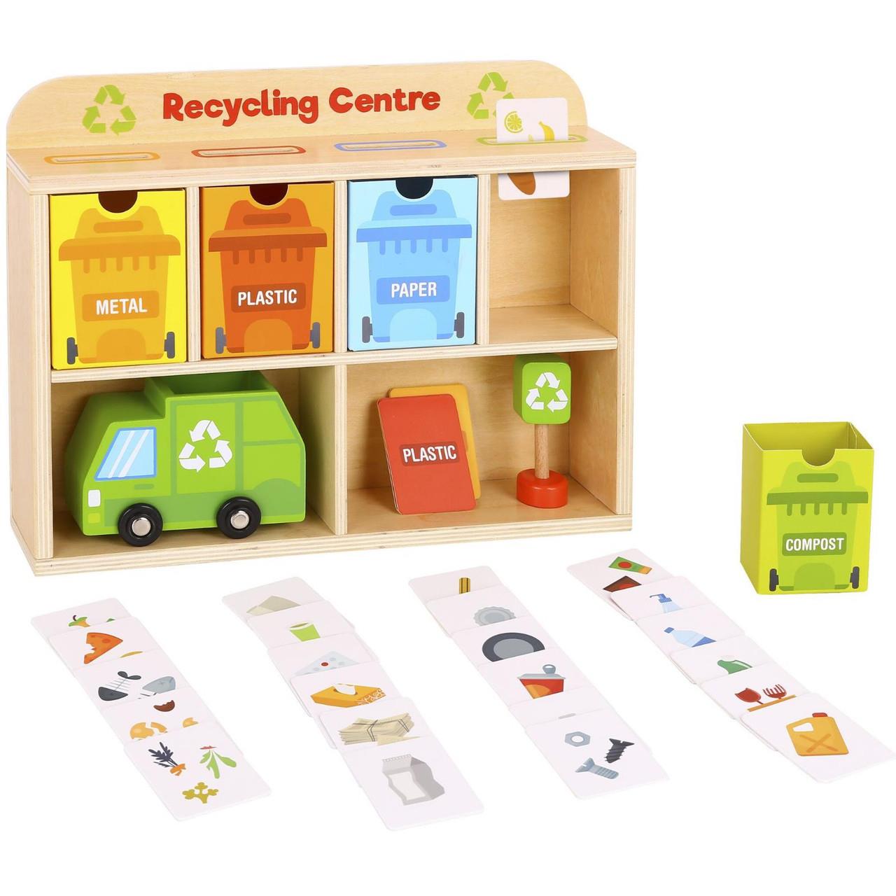Wooden Recycling Centre Playset