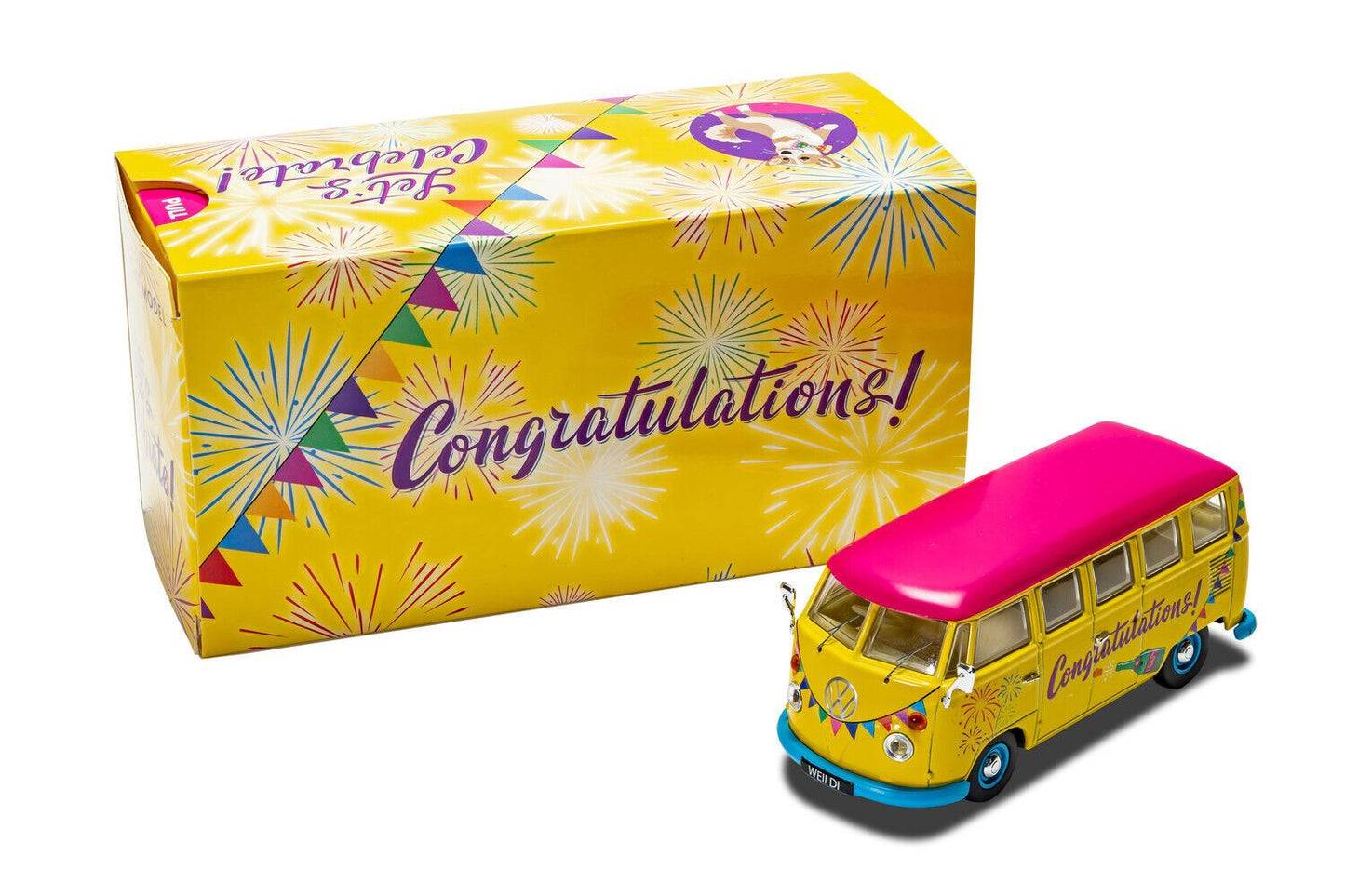 Corgi Volkswagen Campervan Congratulations Diecast Model