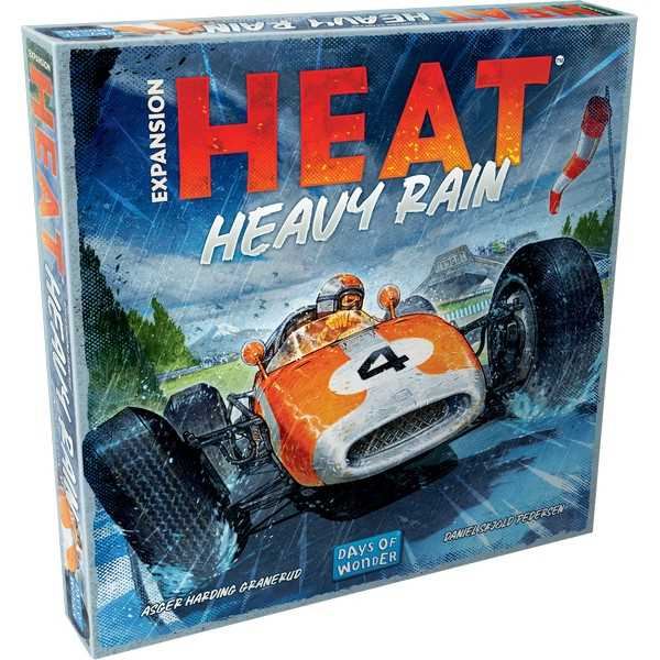 Heat Pedal to the Metal Heavy Rain Expansion Board Game