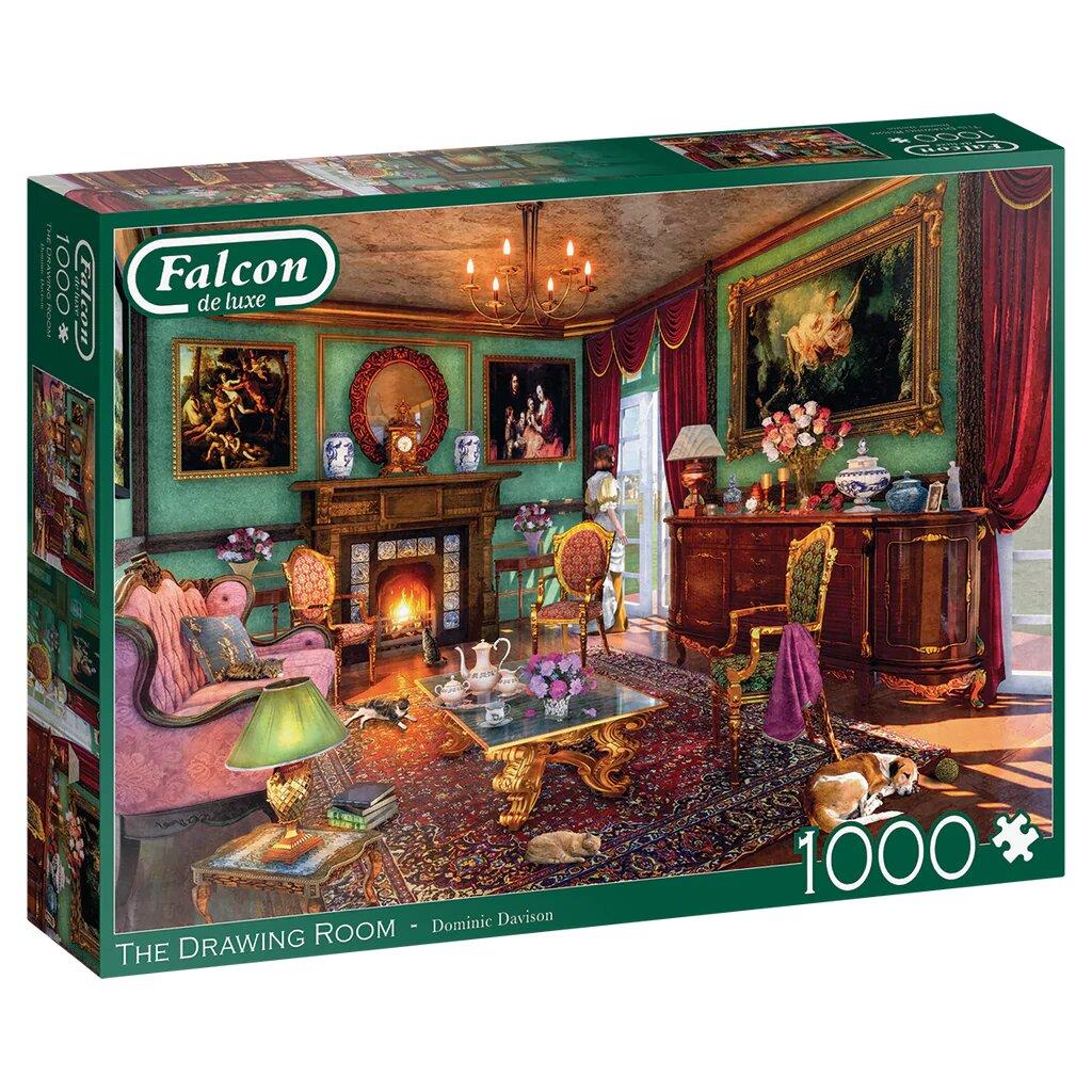 Jumbo Falcon De Luxe The Drawing Room 1000 Piece Jigsaw Puzzle