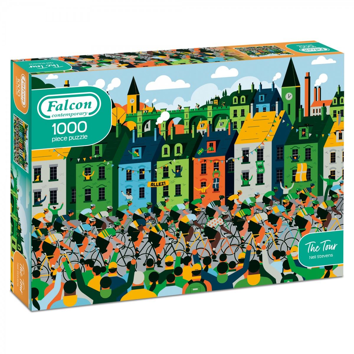 Jumbo Falcon Contemporary The Tour Jigsaw Puzzle - 1000 Pieces