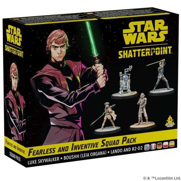 Star Wars: Shatterpoint Fearless and Inventive (Jedi Luke Skywalker Squad Pack)