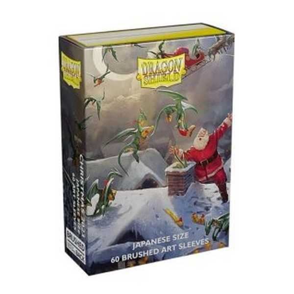 Dragon Shield Japanese Size Brushed Art Christmas 2023 - 60 Sleeves