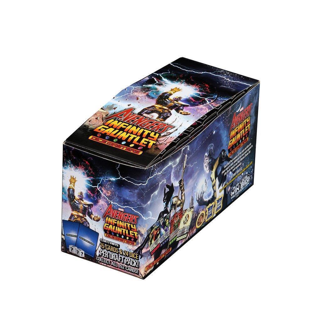 Marvel Dice Masters: Avengers Infinity Gauntlet Draft - Pack Display of 8 * English